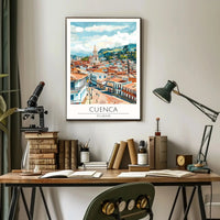 Cuenca Ecuador Scenic View Travel Poster PosterGoat
