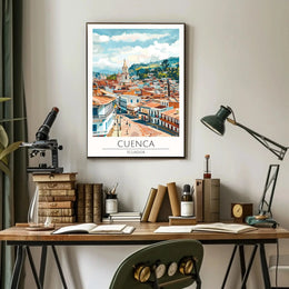 Cuenca Ecuador Scenic View Travel Poster PosterGoat