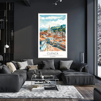 Cuenca Ecuador Scenic View Travel Poster PosterGoat
