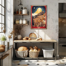 Cuenca's Dreamscape: Vintage Travel Poster PosterGoat