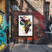 Cultural Elegance: Minimalist Art Profile Poster PosterGoat