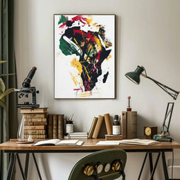 Cultural Elegance: Minimalist Art Profile Poster PosterGoat