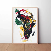 Cultural Elegance: Minimalist Art Profile Poster PosterGoat