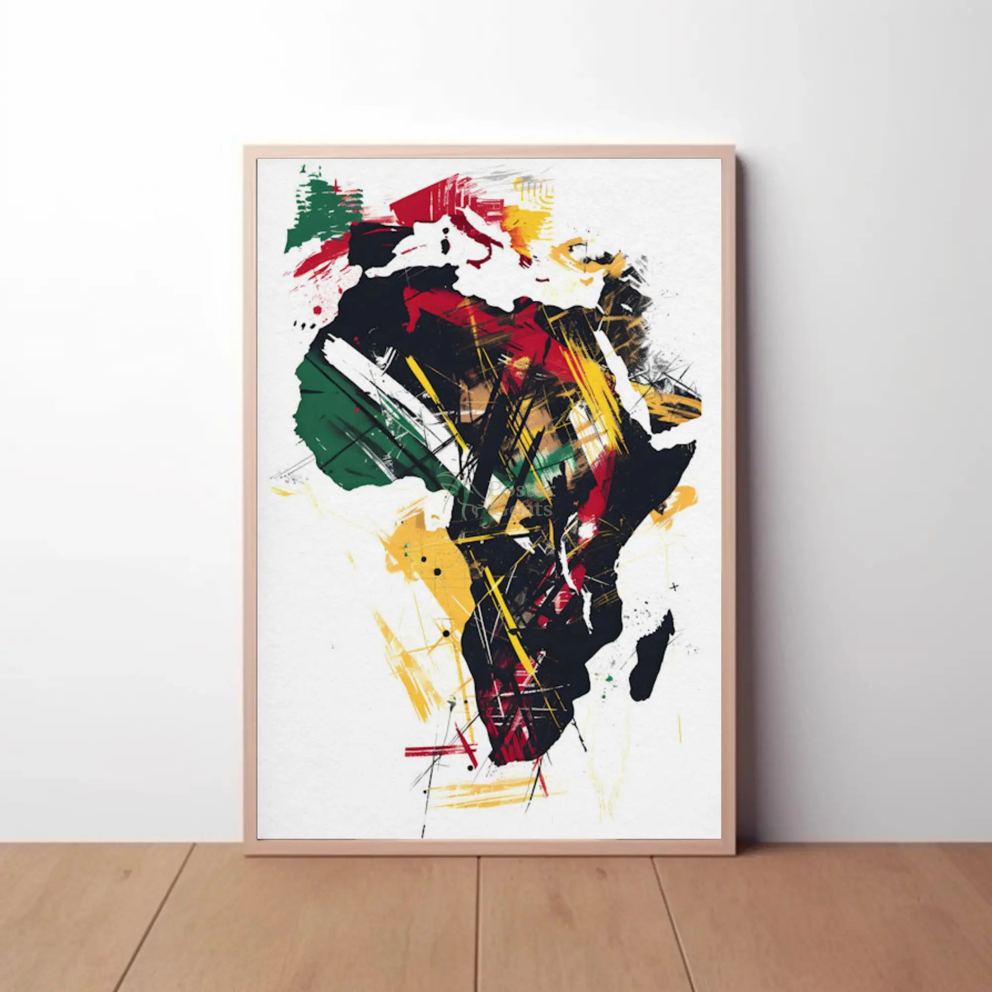 Cultural Elegance: Minimalist Art Profile Poster PosterGoat