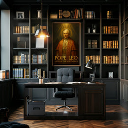 Cultural or Heritage Poster Pope Leo PosterGoat
