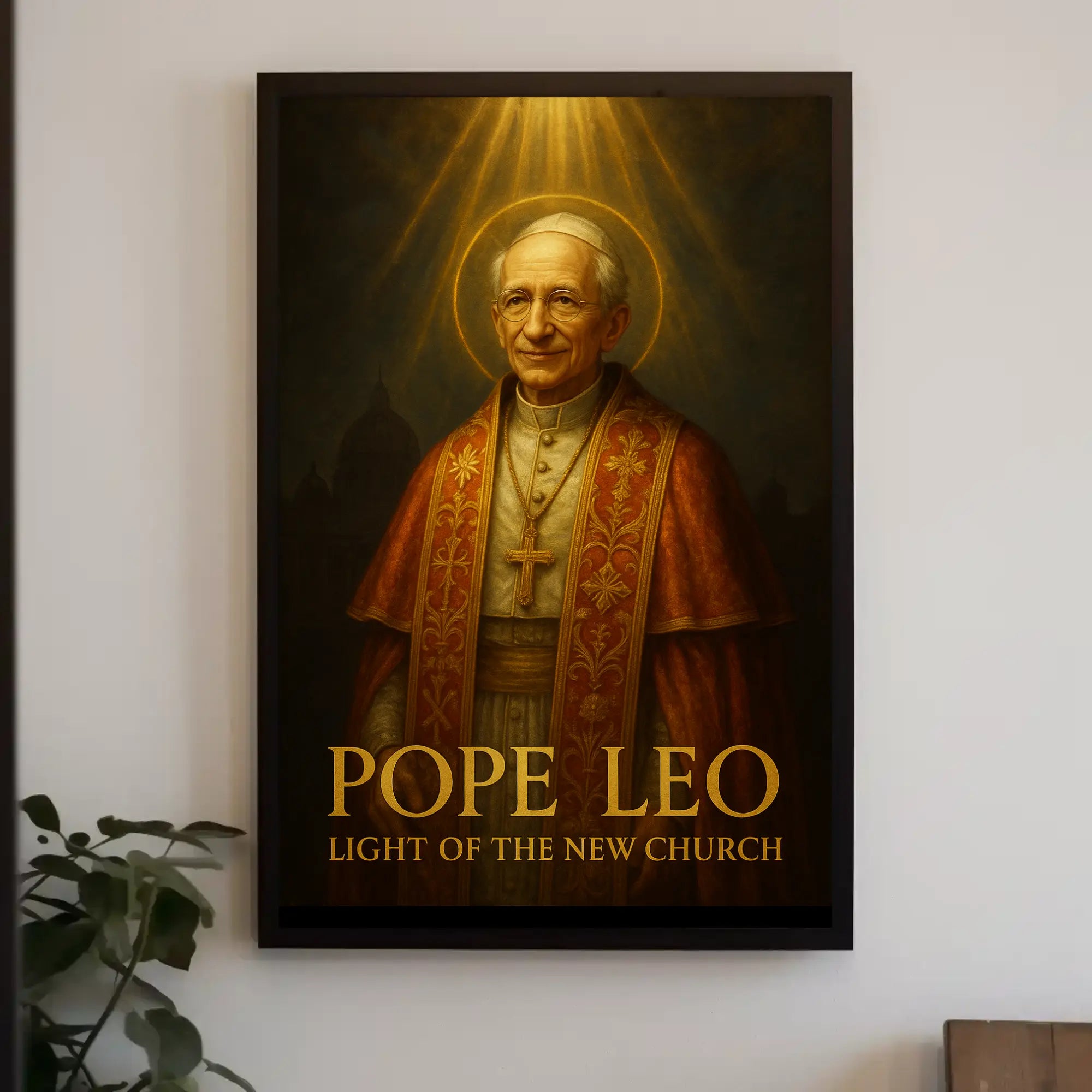 Cultural or Heritage Poster Pope Leo PosterGoat