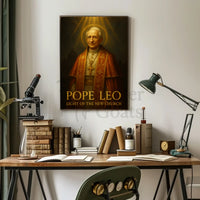 Cultural or Heritage Poster Pope Leo PosterGoat