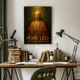 Cultural or Heritage Poster Pope Leo PosterGoat