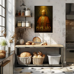 Cultural or Heritage Poster Pope Leo PosterGoat