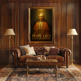 Cultural or Heritage Poster Pope Leo PosterGoat