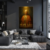 Cultural or Heritage Poster Pope Leo PosterGoat
