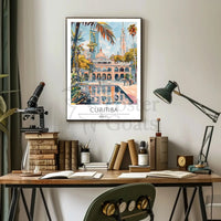 Curitiba Brazil Cityscape Travel Poster PosterGoat
