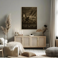 D-Day Normandy Invasion WWII Historical or Presidential Poster PosterGoat