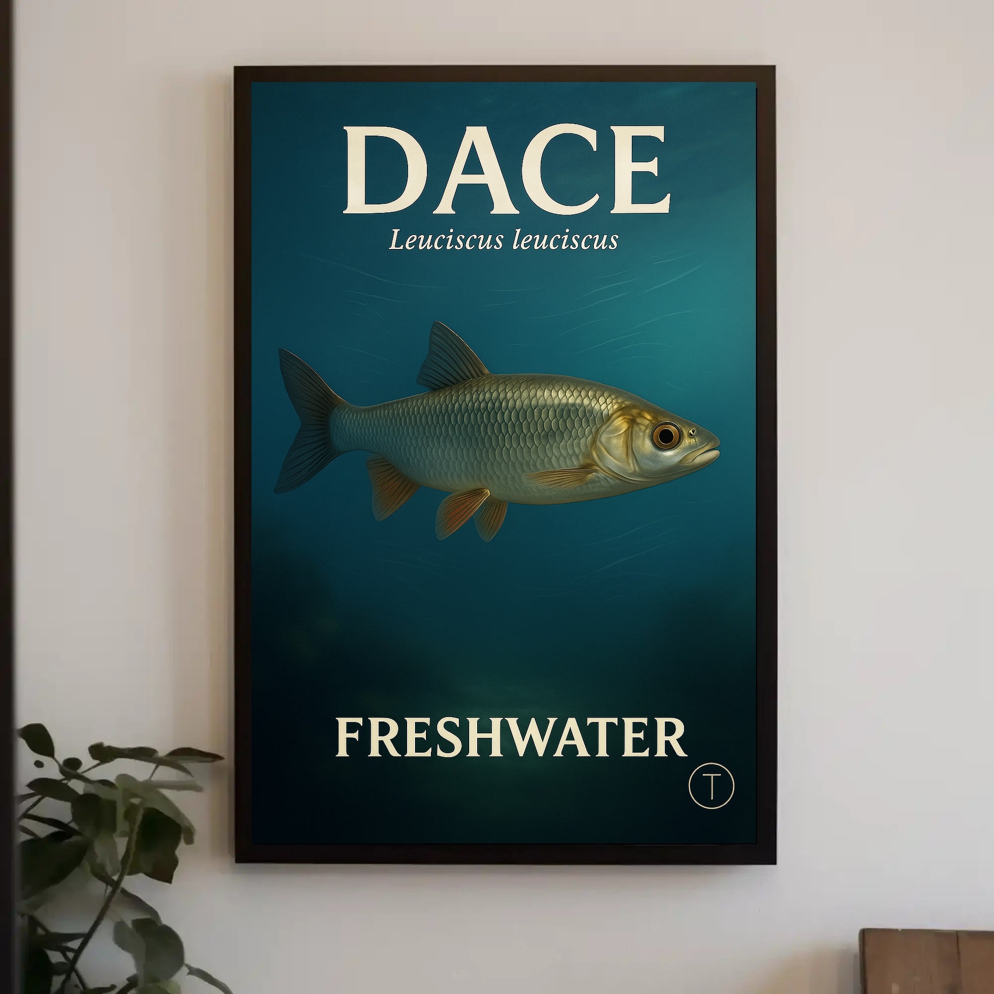 Dace Freshwater Fish Wall Art Print PosterGoat