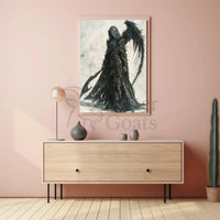 Dark Angel Gothic Fantasy Art Poster PosterGoat