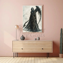 Dark Angel Gothic Fantasy Art Poster PosterGoat