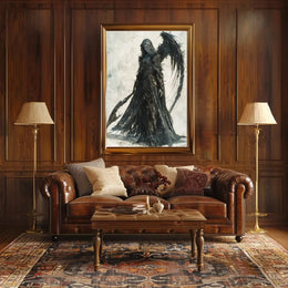 Dark Angel Gothic Fantasy Art Poster PosterGoat