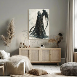 Dark Angel Gothic Fantasy Art Poster PosterGoat