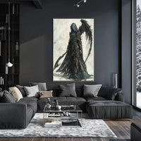 Dark Angel Gothic Fantasy Art Poster PosterGoat