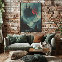 Dark Gothic Castle Fantasy Adventure Poster PosterGoat
