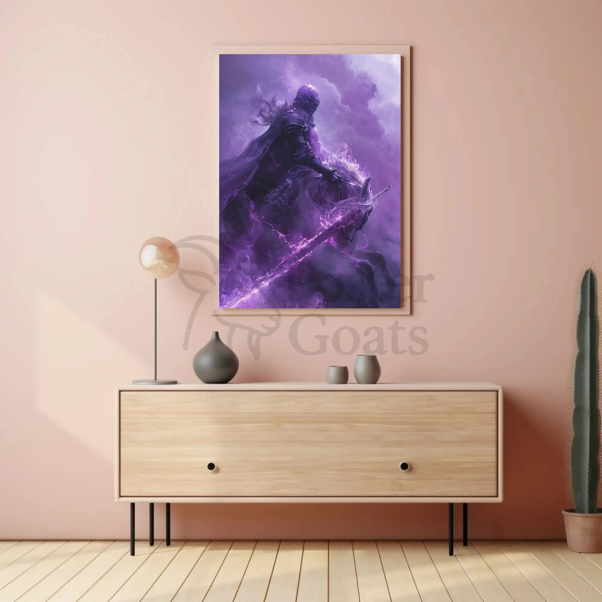 Dark Knight Fantasy Adventure Poster PosterGoat
