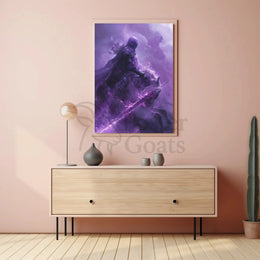 Dark Knight Fantasy Adventure Poster PosterGoat