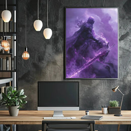 Dark Knight Fantasy Adventure Poster PosterGoat