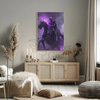 Dark Knight's Ride: Fantasy Realm Poster PosterGoat