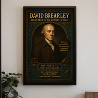 David Brearley Architect of the Constitution Poster PosterGoat