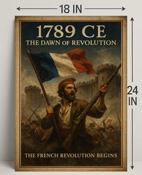 Dawn of Revolution Wall Art Print PosterGoat