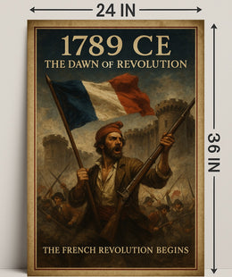 Dawn of Revolution Wall Art Print PosterGoat