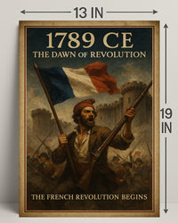 Dawn of Revolution Wall Art Print PosterGoat