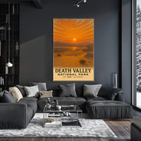 Death Valley National Park 1994 Vintage National Park Poster PosterGoat