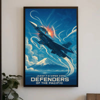 Defenders Of The Pacific Poster PosterGoat