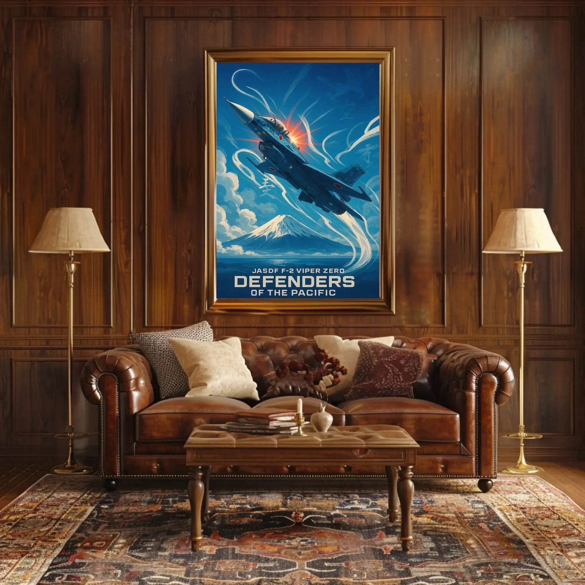Defenders Of The Pacific Poster PosterGoat