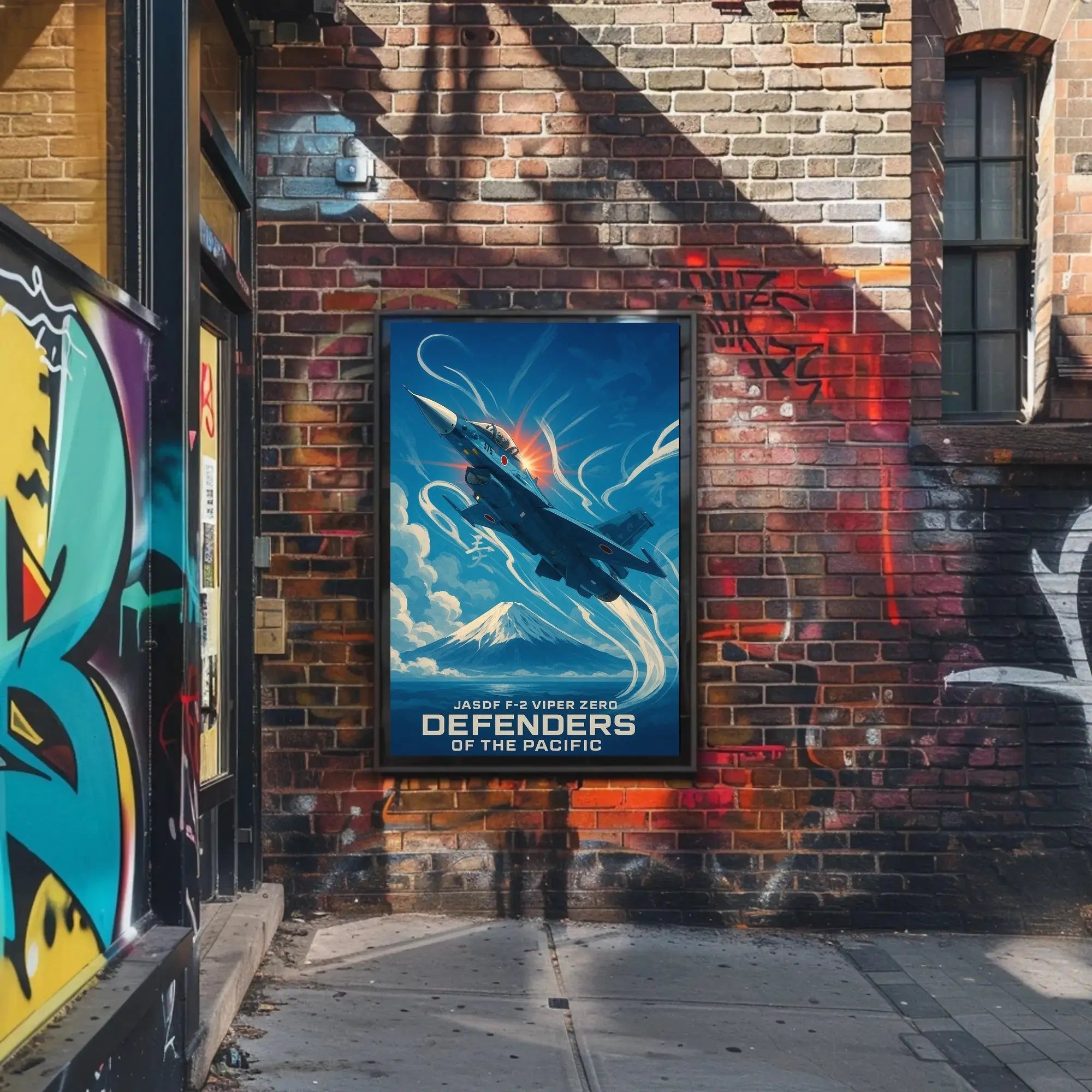 Defenders Of The Pacific Poster PosterGoat