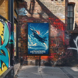 Defenders Of The Pacific Poster PosterGoat