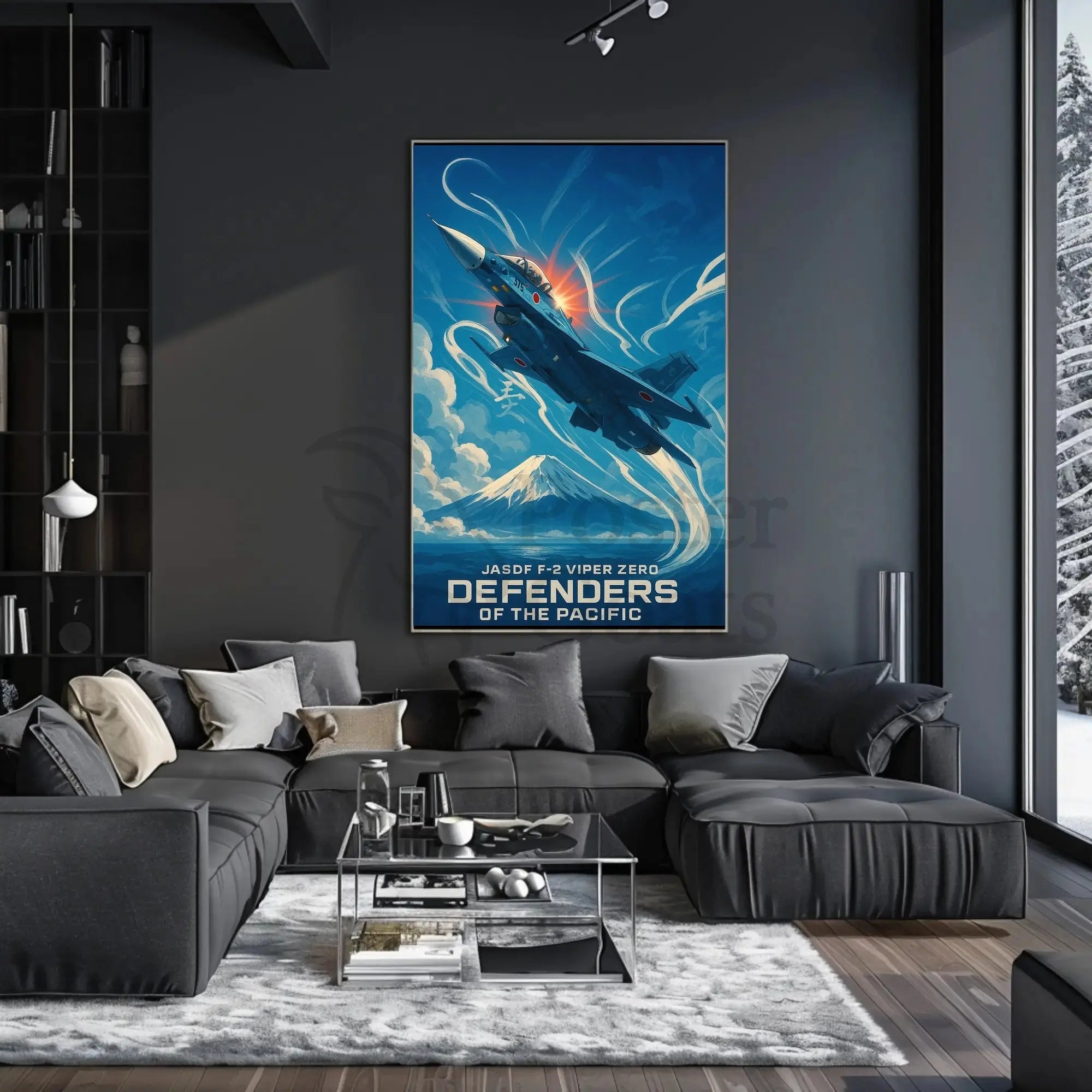Defenders Of The Pacific Poster PosterGoat