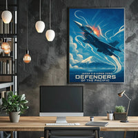 Defenders Of The Pacific Poster PosterGoat
