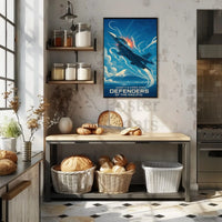 Defenders Of The Pacific Poster PosterGoat