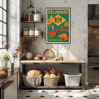 Delaware Heritage Art Print: Cultural or Heritage Poster PosterGoat