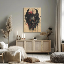 Demonic Gothic Horror Art Poster: Abstract Artistic or Pop Culture Poster PosterGoat