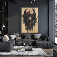 Demonic Gothic Horror Art Poster: Abstract Artistic or Pop Culture Poster PosterGoat