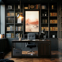 Desert Camels Journey Cultural or Heritage Poster PosterGoat