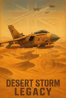 Desert Storm Legacy Poster PosterGoat