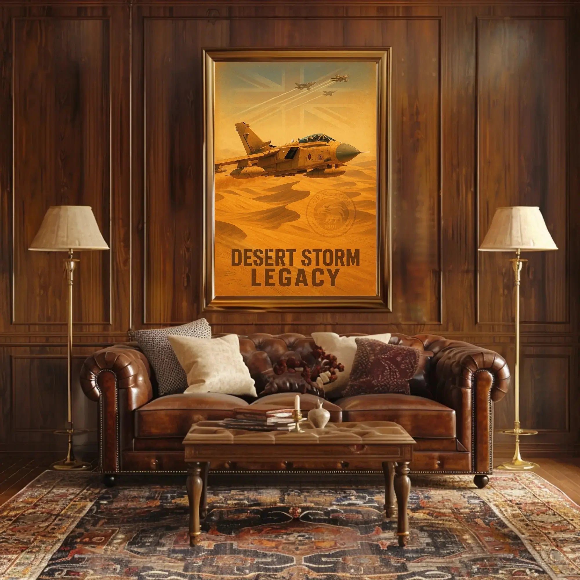 Desert Storm Legacy Poster PosterGoat
