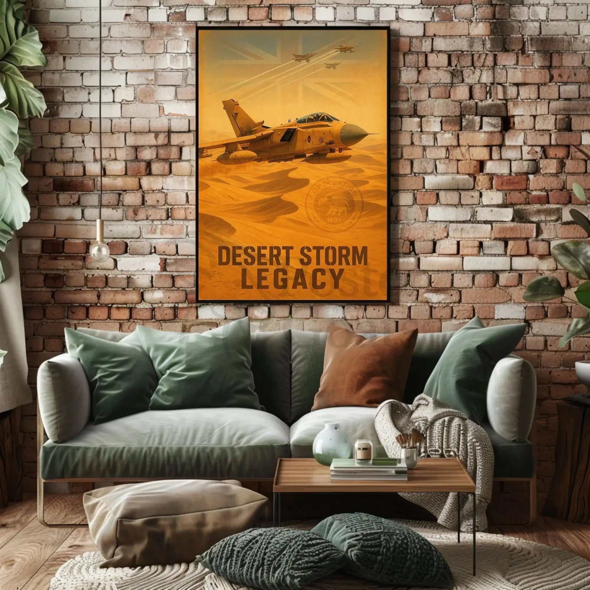 Desert Storm Legacy Poster PosterGoat