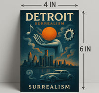Detroit Surrealism Surreal Poster PosterGoat