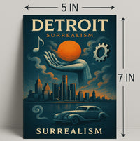 Detroit Surrealism Surreal Poster PosterGoat