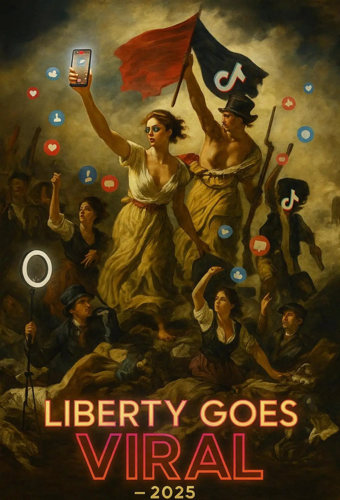 Digital Revolution Parody Art Print - Pop Culture Poster PosterGoat